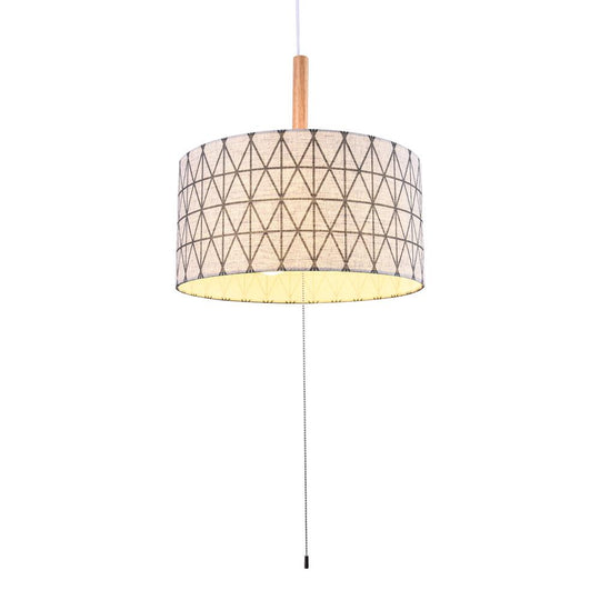 PendantLightia-Modern Diamond Pattern Drum Pendant Lighting-Pendants-Default Title-