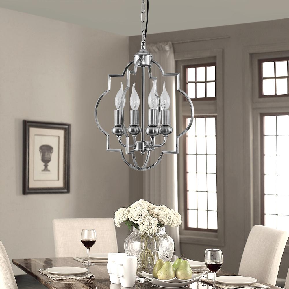 PendantLightia-Modern Farmhouse Cage Pendant Light-Pendants-Black-
