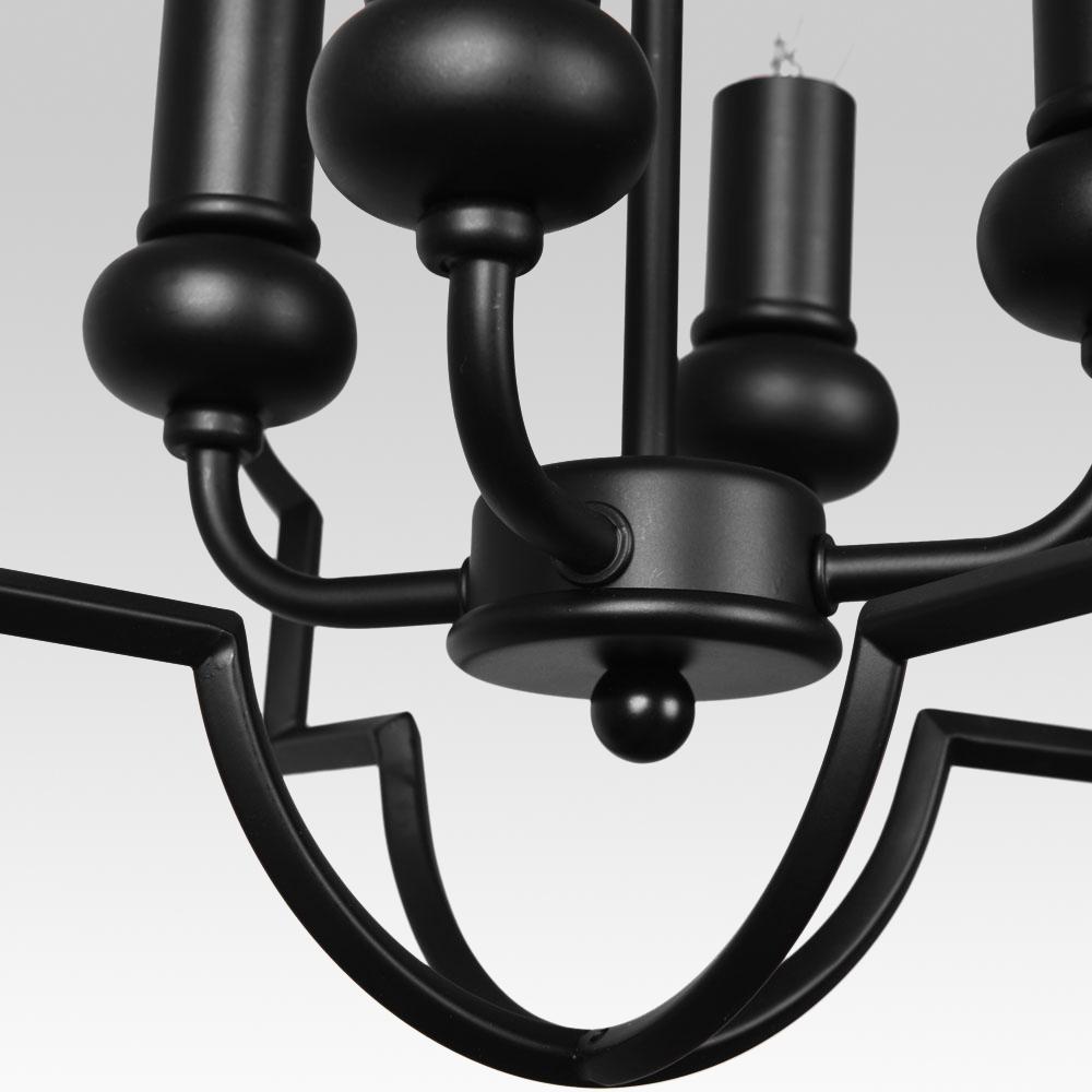 PendantLightia-Modern Farmhouse Cage Pendant Light-Pendants-Nickel-