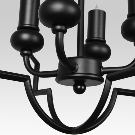 PendantLightia-Modern Farmhouse Cage Pendant Light-Pendants-Nickel-