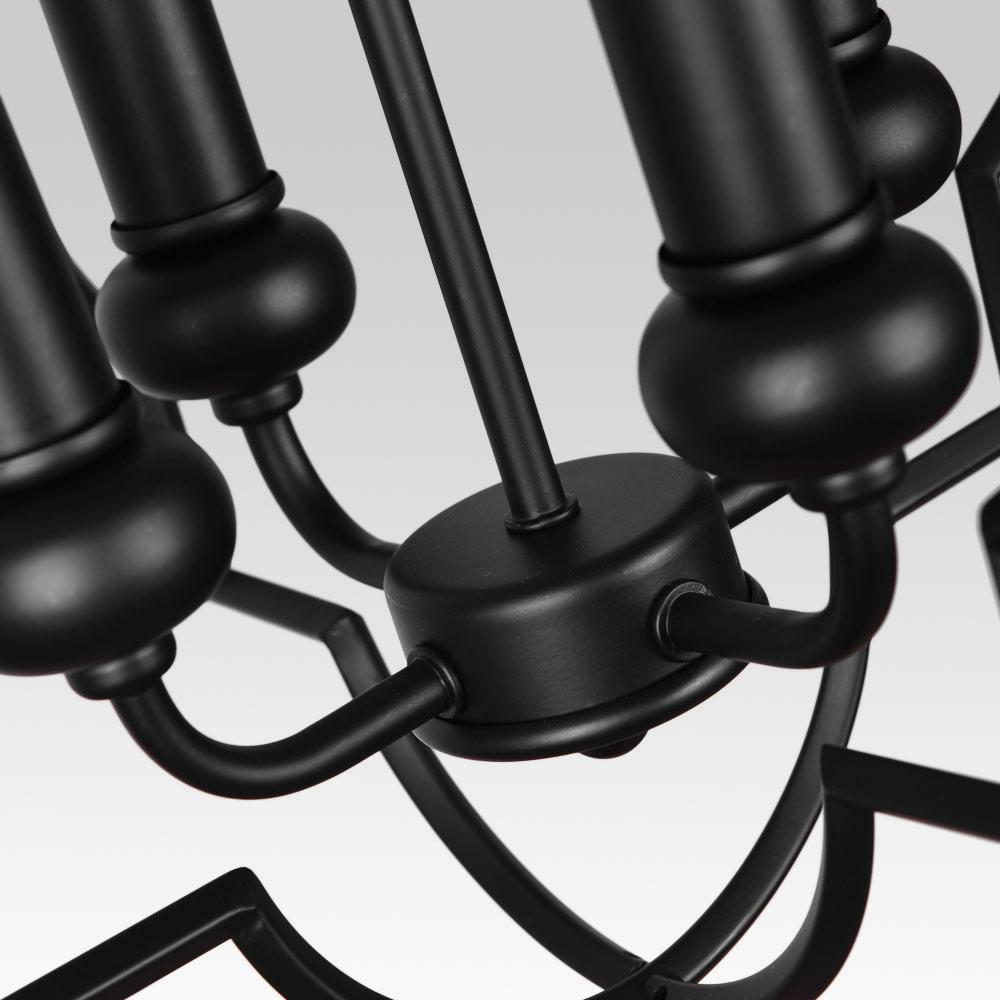 PendantLightia-Modern Farmhouse Cage Pendant Light-Pendants-Nickel-