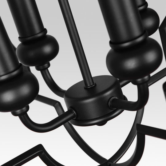 PendantLightia-Modern Farmhouse Cage Pendant Light-Pendants-Nickel-