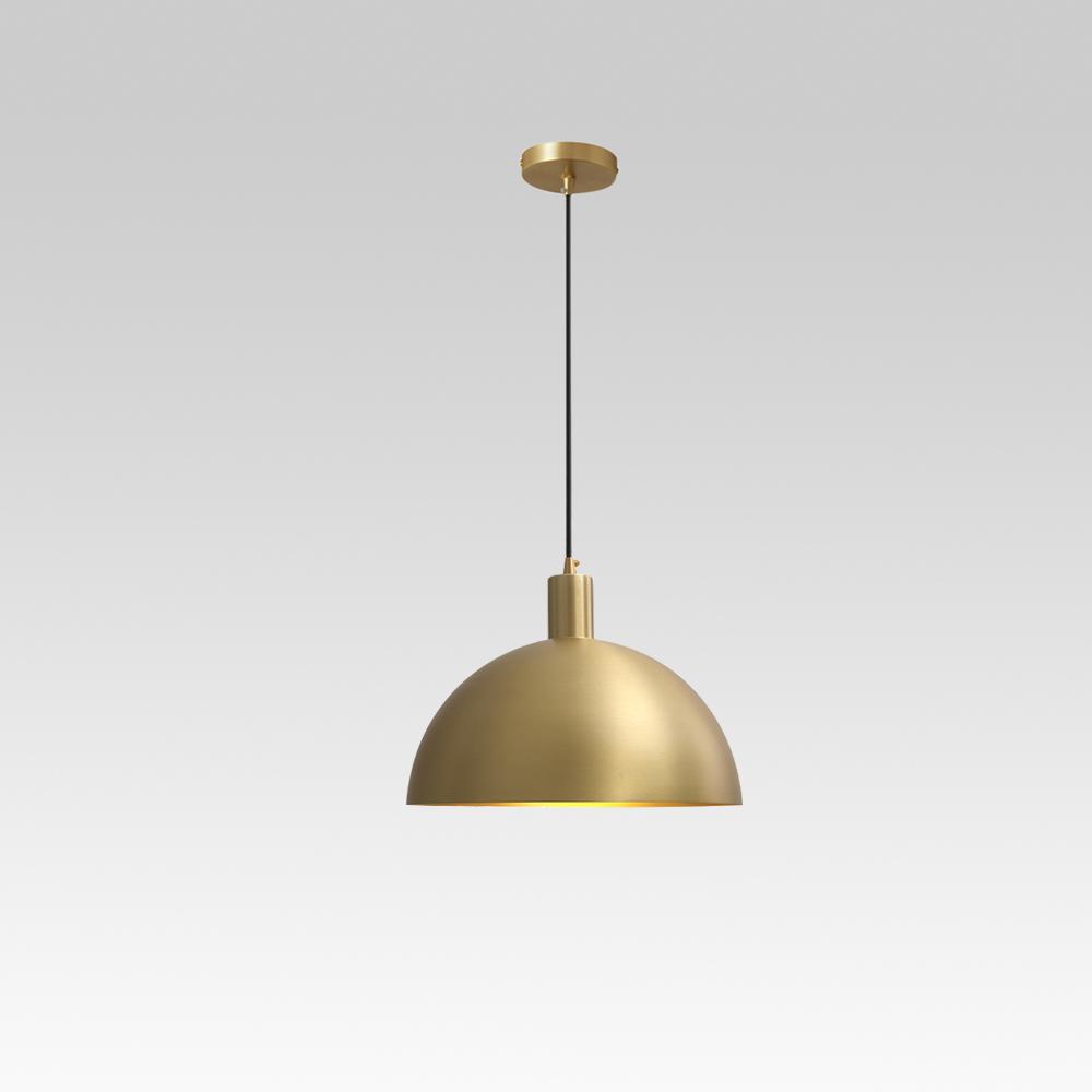 PendantLightia-Modern Industrial Metal Dome Light-Pendants-Default Title-