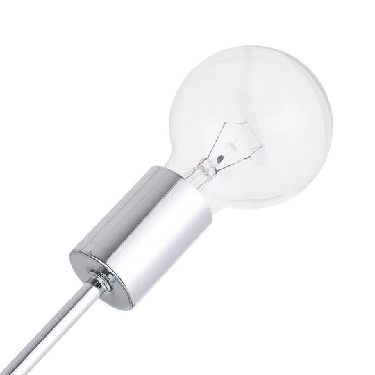 PendantLightia-Modern Mid-century 9-light Sputnik Chandelier-Chandeliers-Brass-