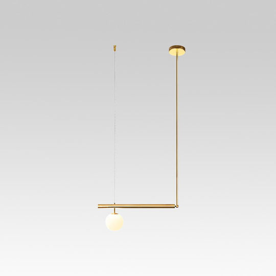 PendantLightia-Modern Minimalist Linear Pendant Lighting-Pendants-1Lt-Brass