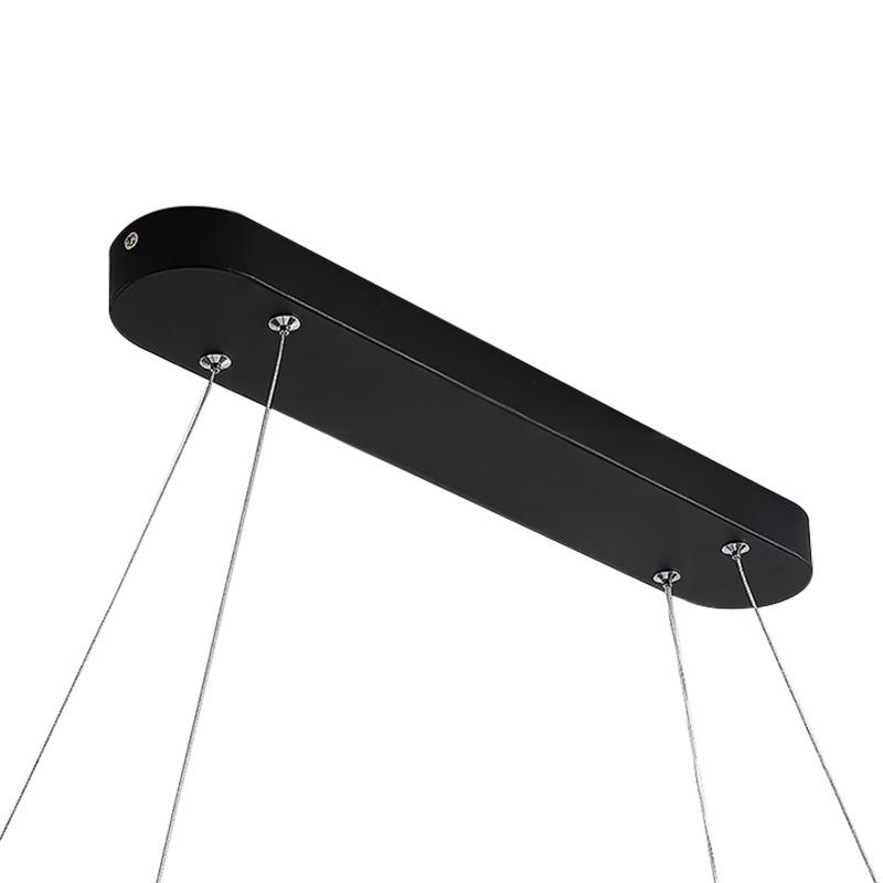 PendantLightia-Modern Minimalist Oval Led Hanging Lights-Pendants-27''-Cool White