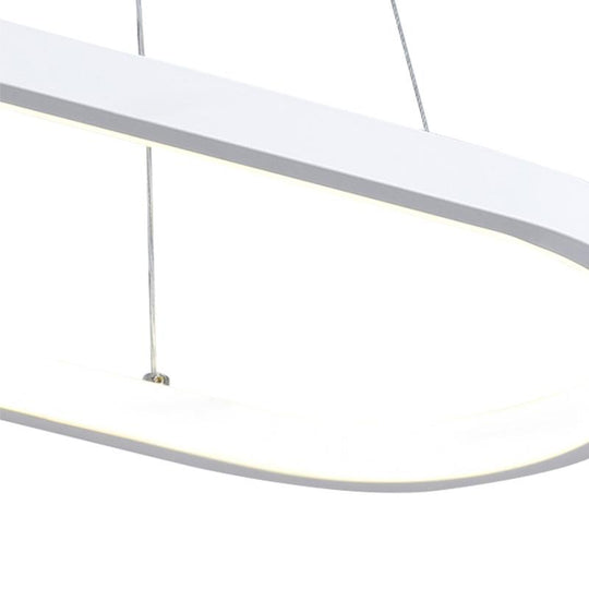 PendantLightia-Modern Minimalist Oval Led Hanging Lights-Pendants-27''-Cool White