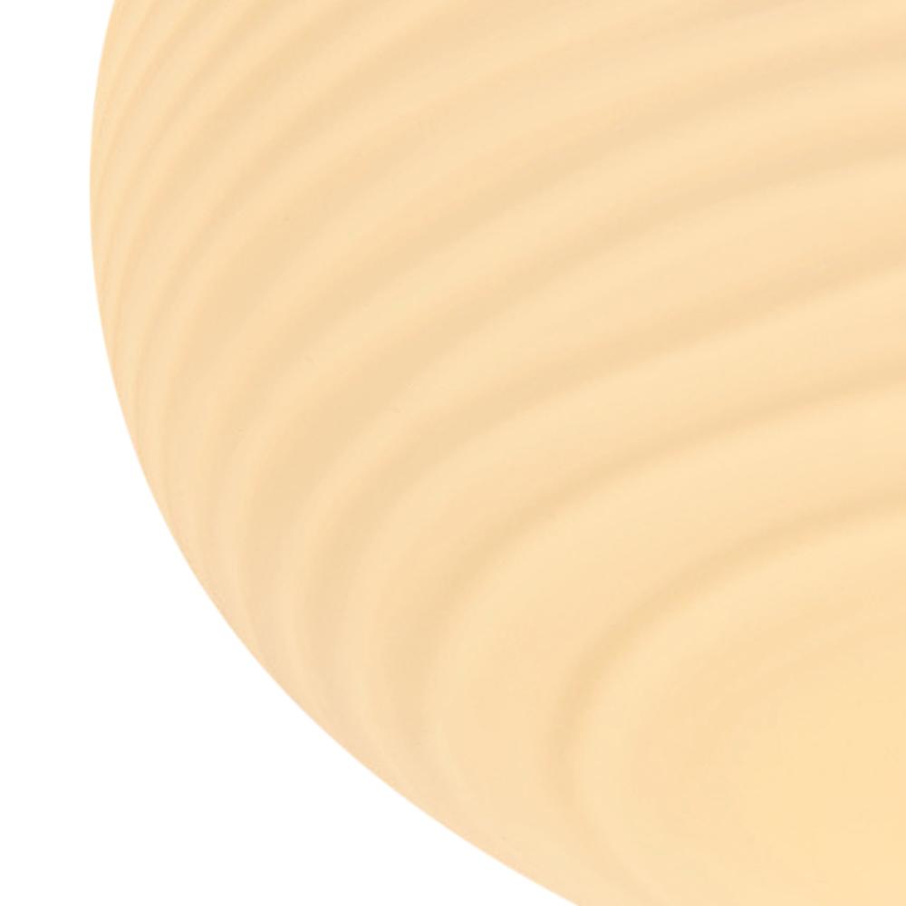 PendantLightia-Modern Ribbed Single White Pendant Light-Pendants-Small-