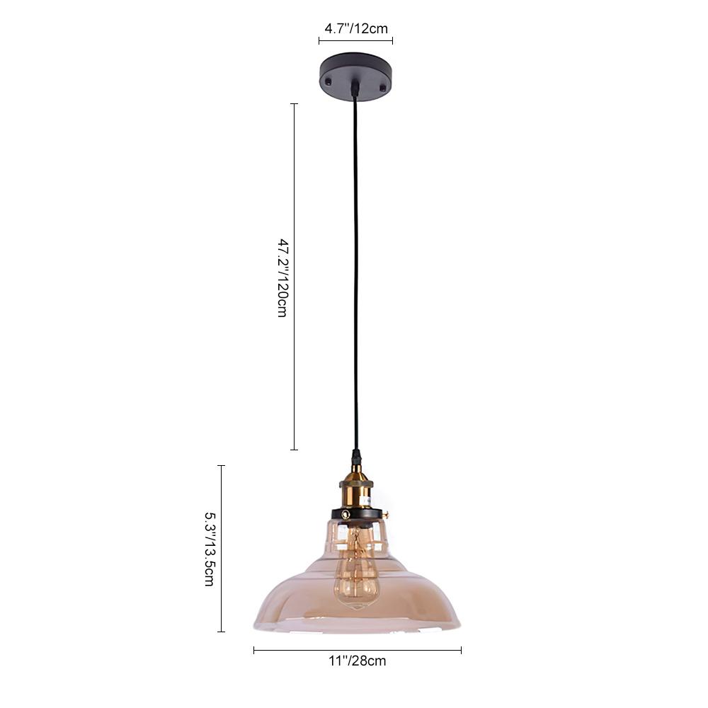 PendantLightia-Modern Single Glass Pendant Lighting-Pendants-Default Title-