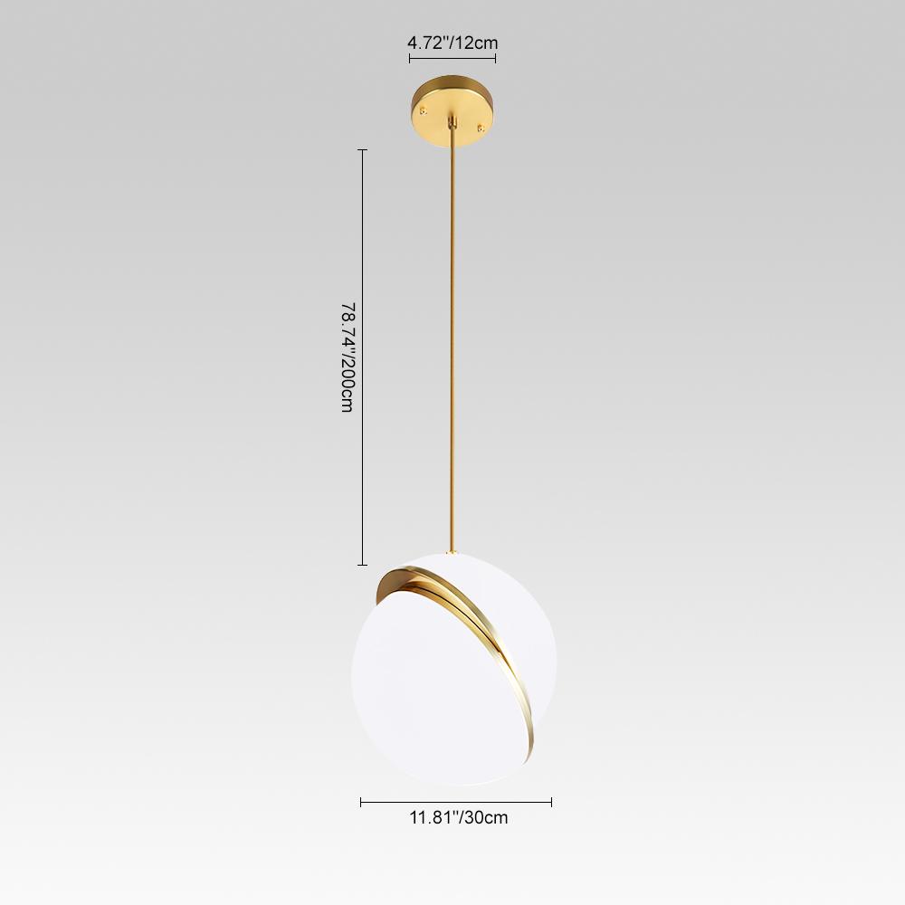PendantLightia-Modern Single Globe Pendant Light-Pendants-Default Title-