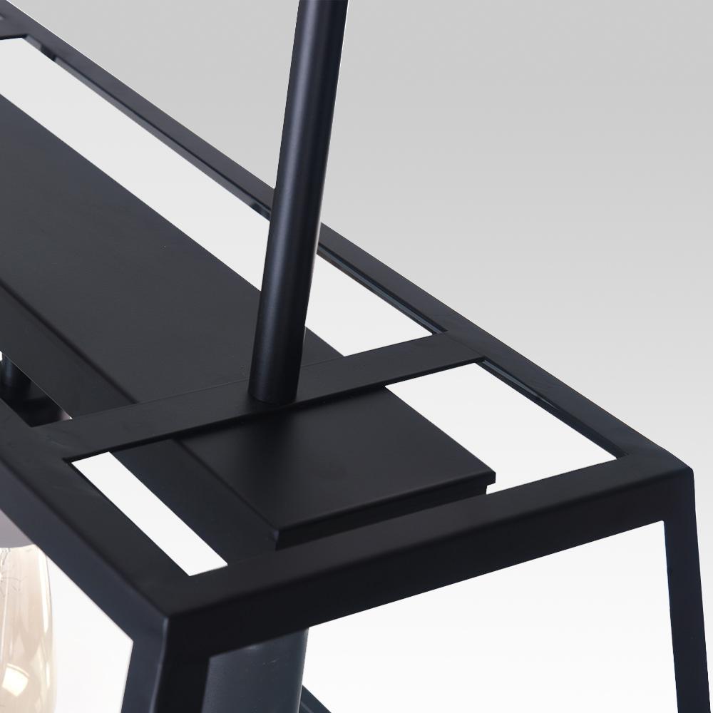 PendantLightia-Modern Three Lights Geometric Chandelier-Chandeliers--