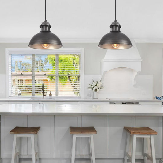 PendantLightia-Pot Lid Industrial Pendant Lighting-Pendants-Default Title-