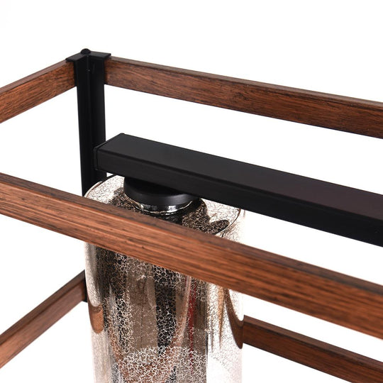 PendantLightia-Rectangular Rustic Farmhouse Chandelier-Chandeliers-Default Title-