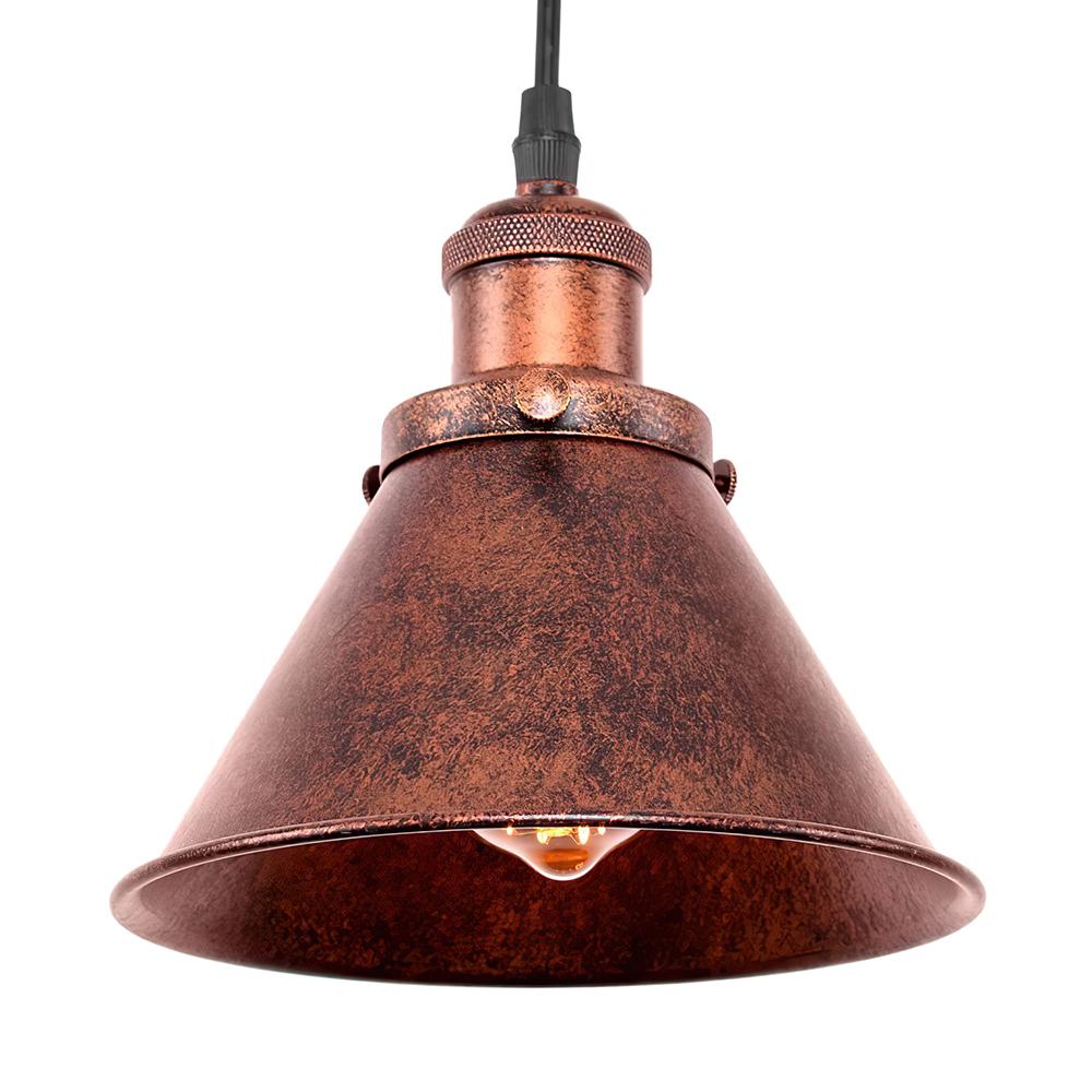 PendantLightia-Single Rustic Copper Pendant Light-Pendants-Default Title-