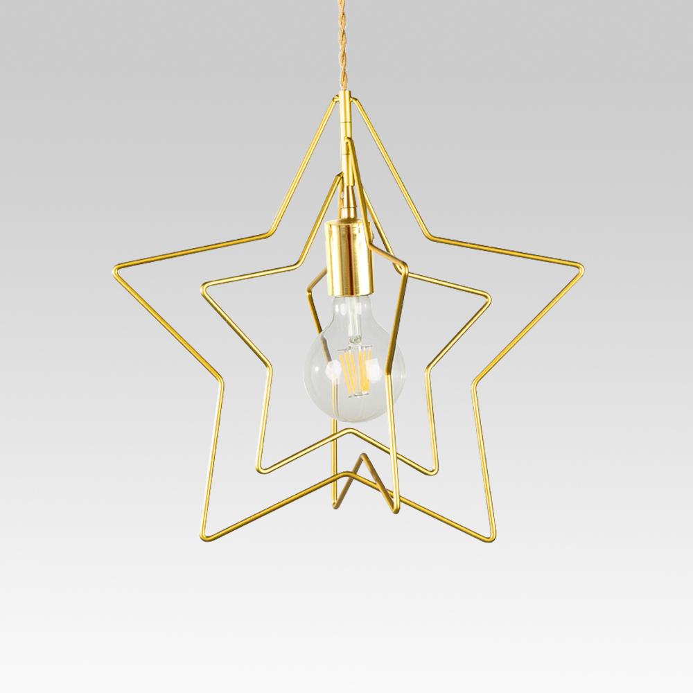 PendantLightia-Single Star Geometric Pendant Light-Pendants-Default Title-