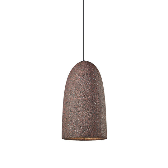 Pendantlightie-1-Light Handmade Bell Shape Pendant Light-Pendants-Red-