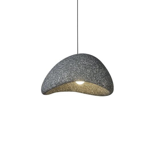 Pendantlightie-1-Light Wabi Sabi Handmade Pendant Light-Pendants-Small-Spots Dark Gray