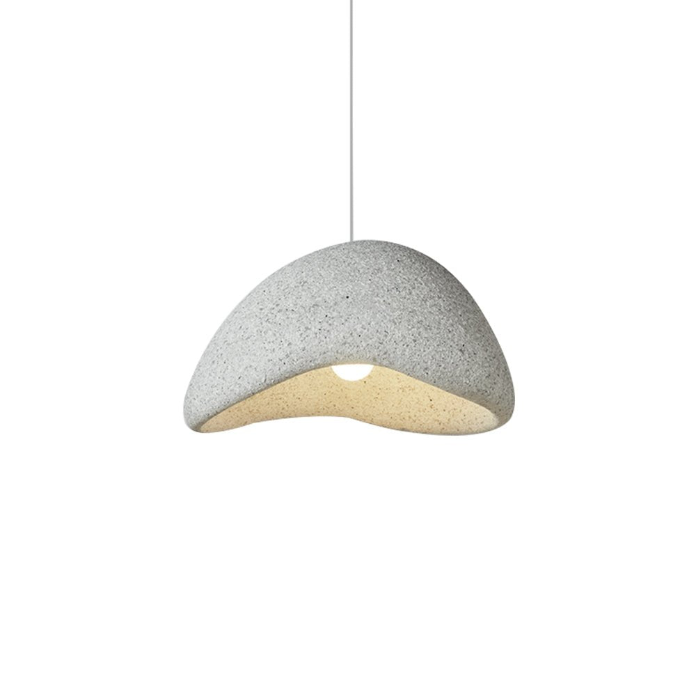 Pendantlightie-1-Light Wabi Sabi Handmade Pendant Light-Pendants-Small-Spots Light Gray