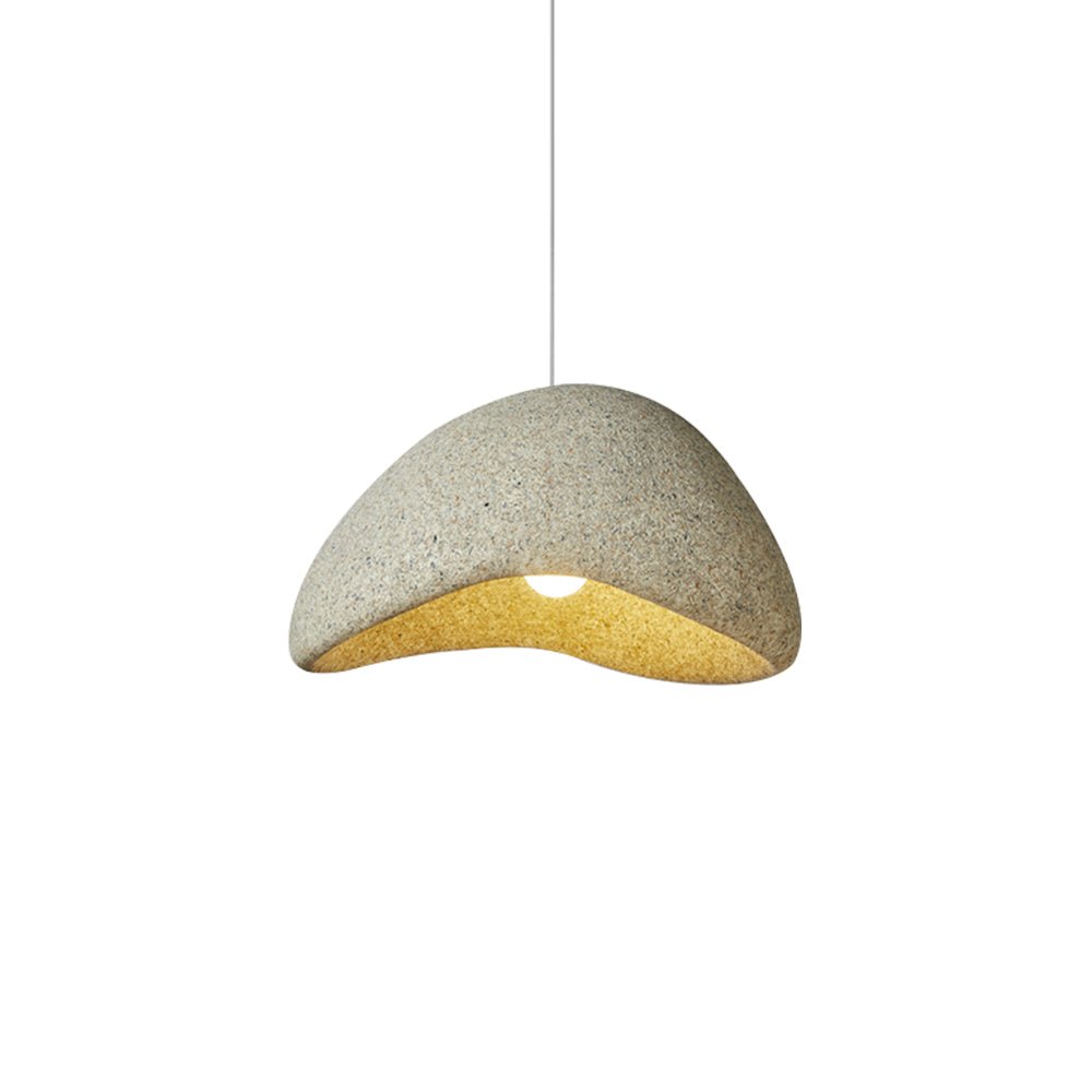 Pendantlightie-1-Light Wabi Sabi Handmade Pendant Light-Pendants-Small-Spots Light Red