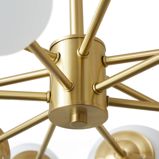 Pendantlightie-12-Light Mid-Century Bubble Sputnik Chandelier-Chandeliers--