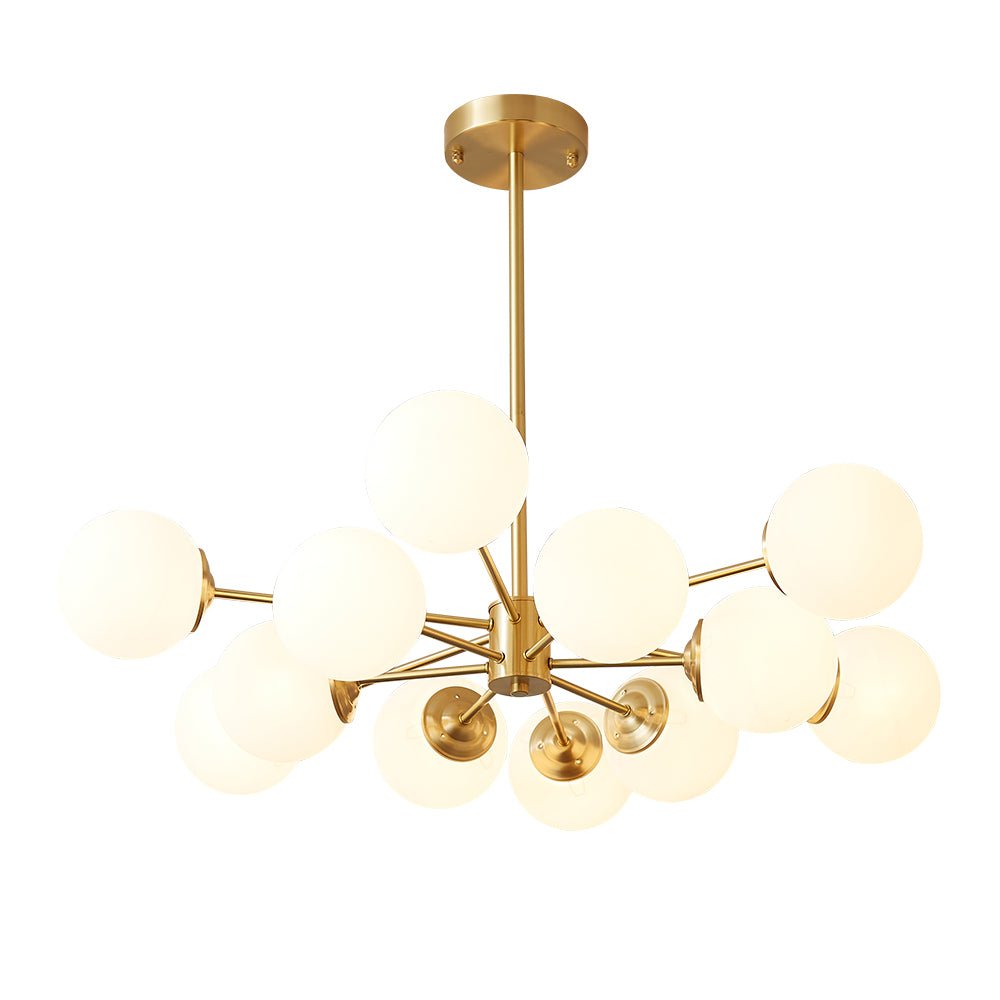Pendantlightie-12-Light Mid-Century Bubble Sputnik Chandelier-Chandeliers--
