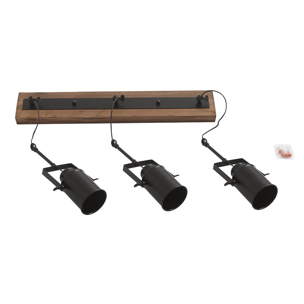 PendantLightie-3-Light Industrial Track Light Fixtures-Pendants--