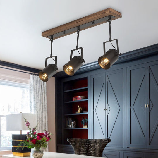 Pendantlightie-3-Light Industrial Track Light Fixtures-Pendants--