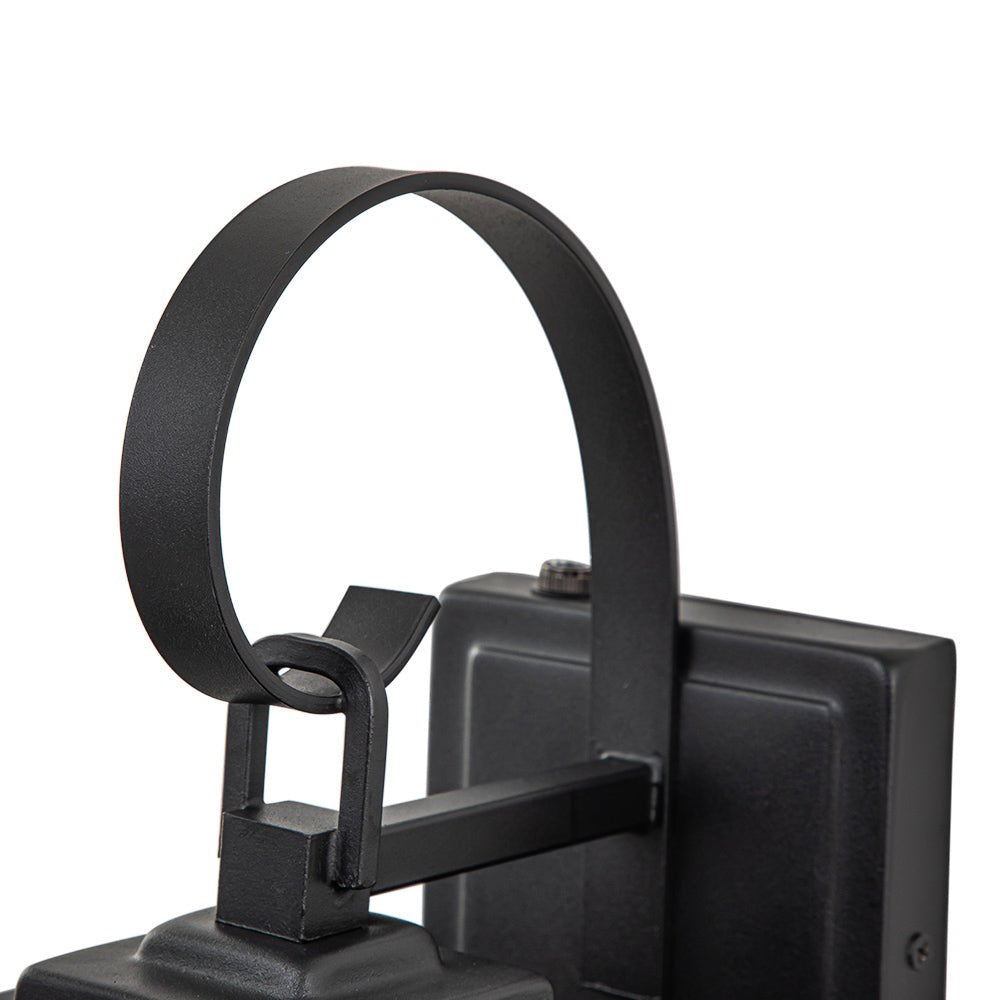 Pendantlightie-3-Light Lantern Waterproof Outdoor Wall Light With Clear Glass Shade-Outdoor Wall Light--