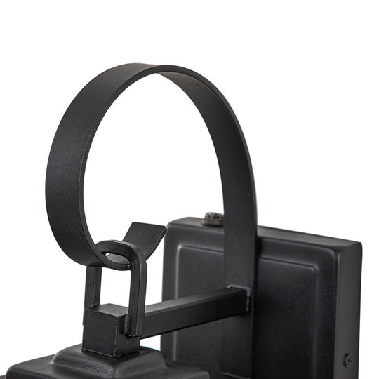 Pendantlightie-3-Light Lantern Waterproof Outdoor Wall Light With Clear Glass Shade-Outdoor Wall Light--