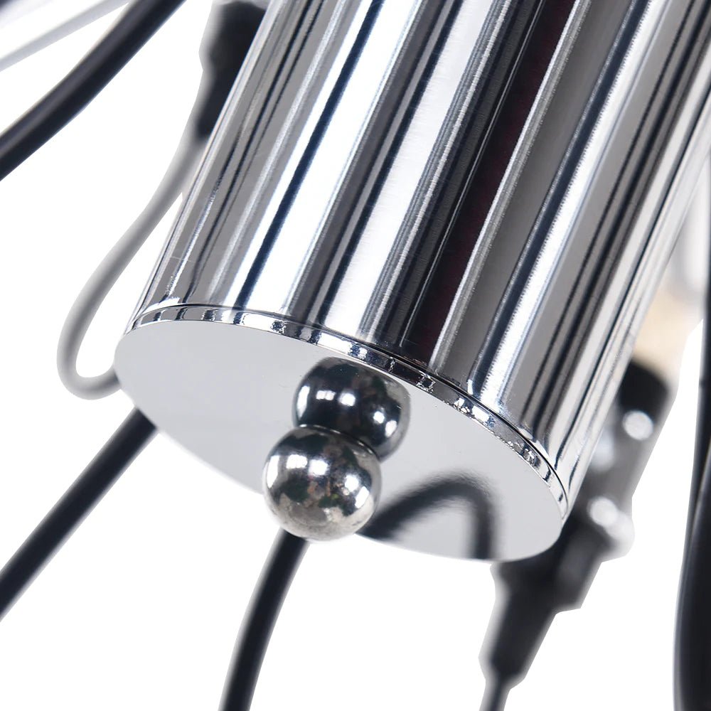 Pendantlightie-30-Light Vintage Statement Chandelier-Chandeliers-Chrome-