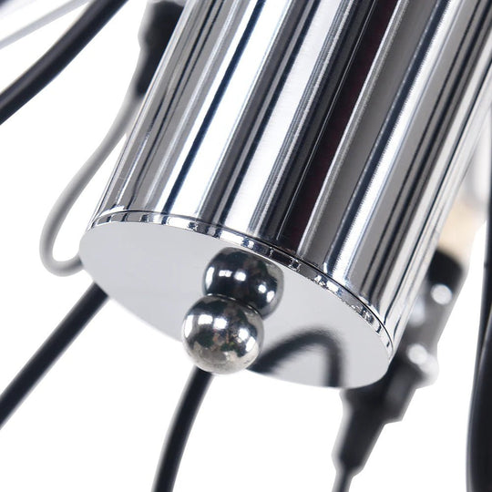 Pendantlightie-30-Light Vintage Statement Chandelier-Chandeliers-Chrome-
