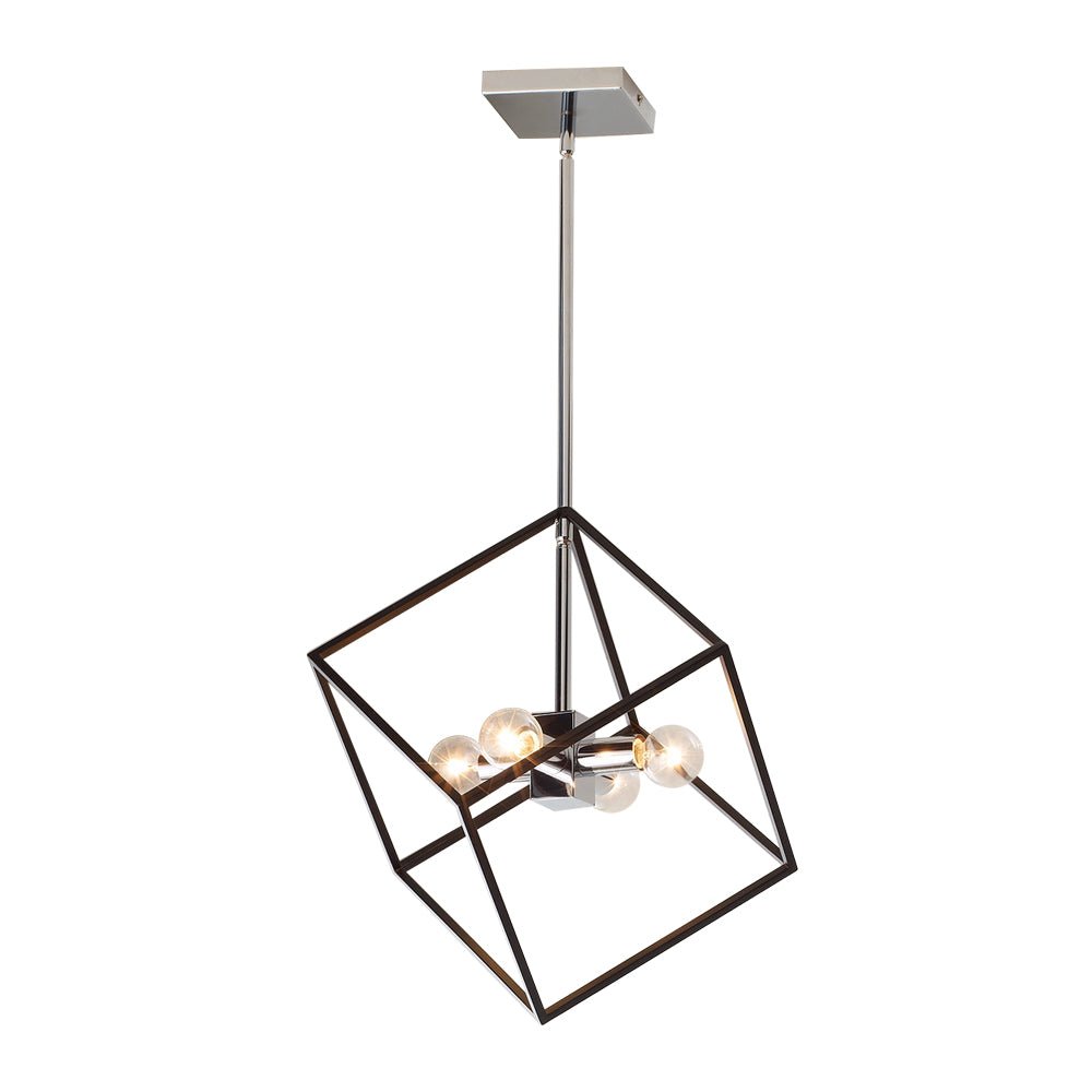 Pendantlightie-4-Light Geometric Pendant Light-Pendants--