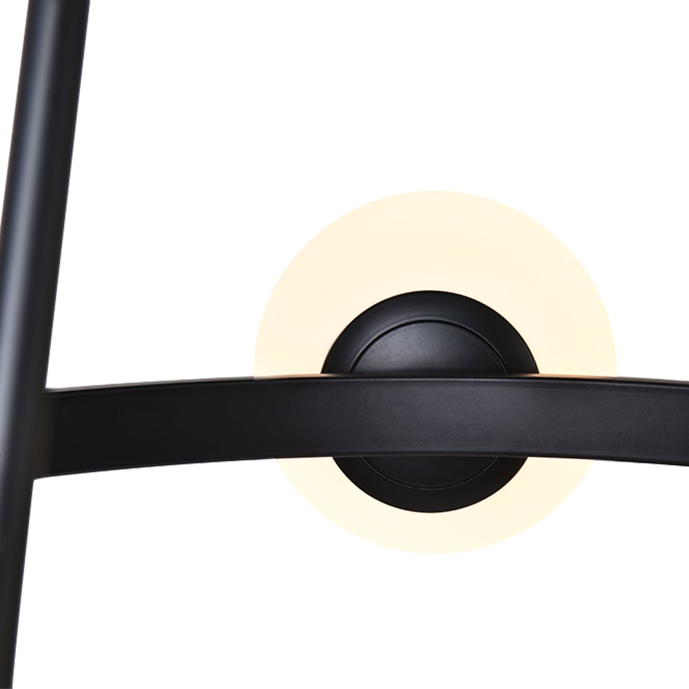 Pendantlightie-5-Light Black Bubble Chandelier-Chandeliers--