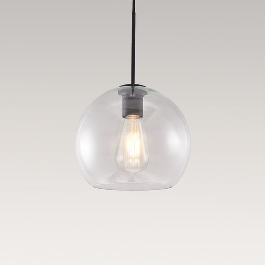 Pendantlightie-7-Light Glass Globe Modern Cluster Pendant Lights-Pendants-Brass-