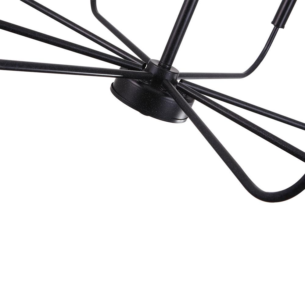 PendantLightie-8-Light Simple Metal Chandelier-Chandeliers--