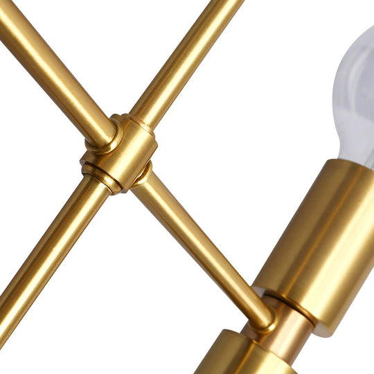 Pendantlightie-8-Light Sputnik Semi Flush Mount-Semi Flush Mount--