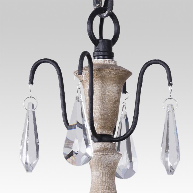 Pendantlightie-Classical Candle-Style Crystal Chandelier-Chandeliers--