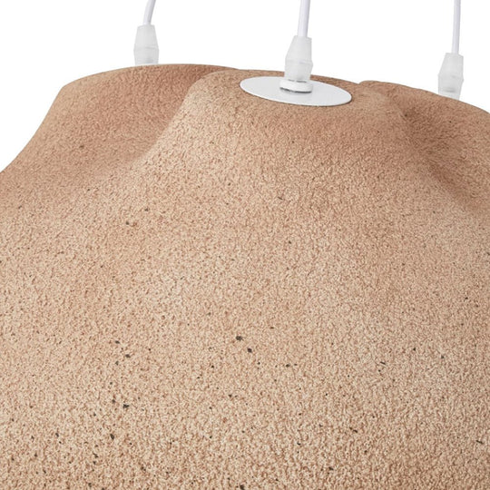Pendantlightie-Contemporary 3-Light Designer Handmade Bell Pendant Light-Pendants-Brown-