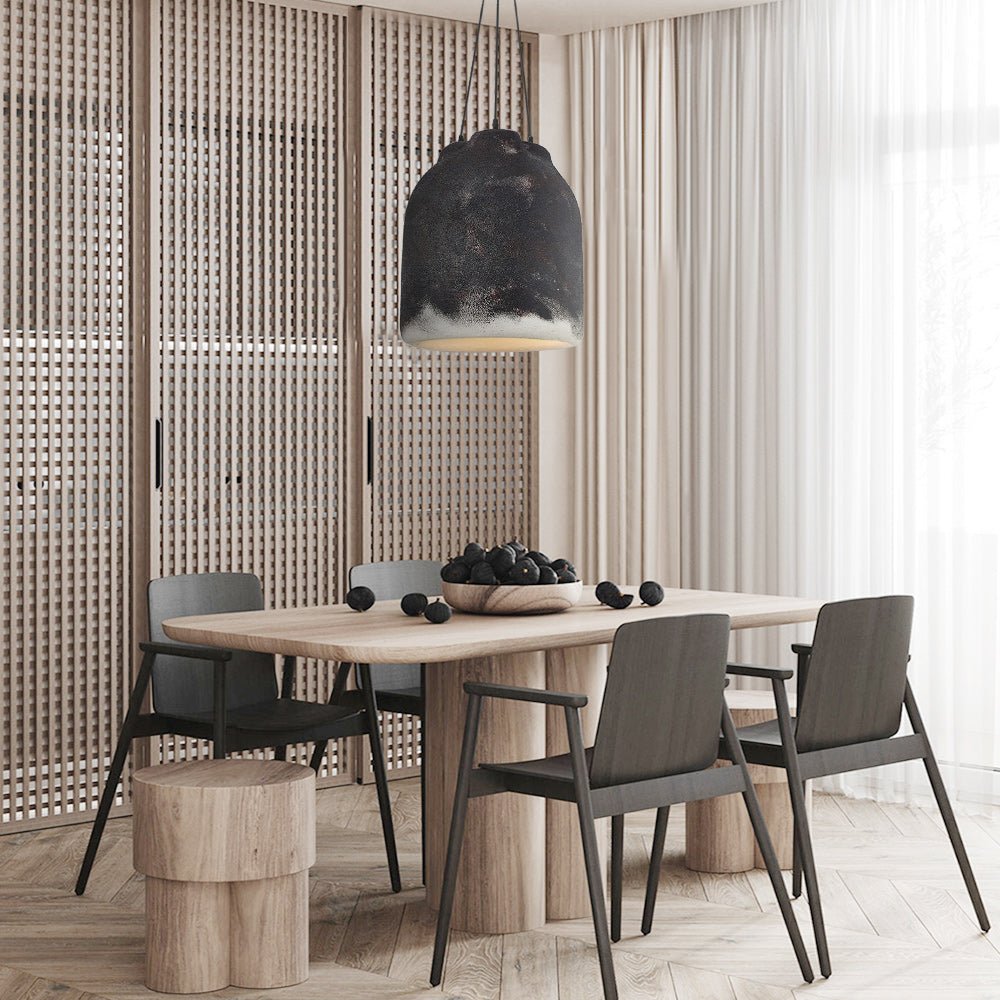 Pendantlightie-Contemporary 3-Light Designer Handmade Bell Pendant Light-Pendants-Brown-