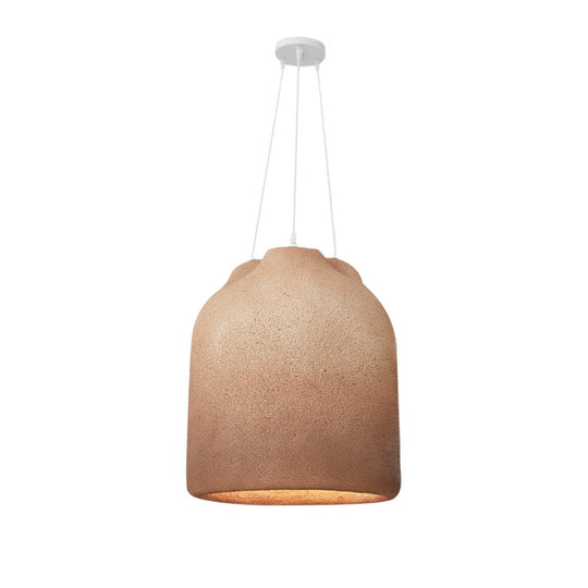 Pendantlightie-Contemporary 3-Light Designer Handmade Bell Pendant Light-Pendants-Brown-