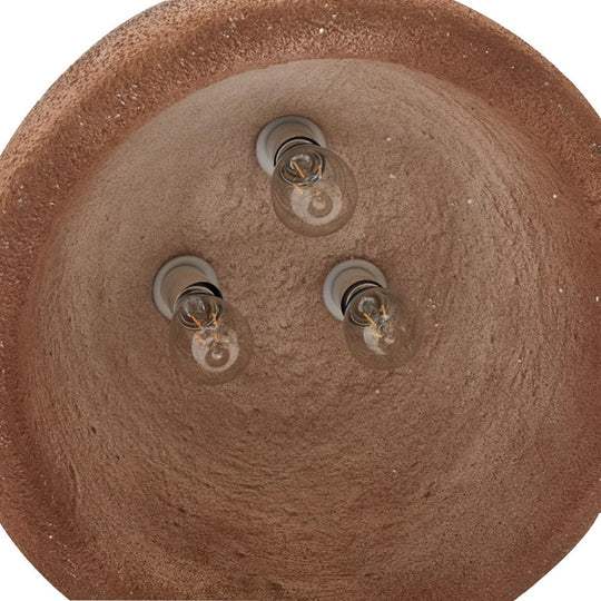 Pendantlightie-Contemporary 3-Light Designer Handmade Bell Pendant Light-Pendants-Brown-