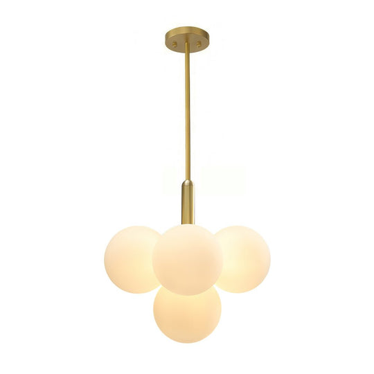 Pendantlightie-Contemporary Glass Bubble Tiered Chandelier-Chandeliers-5Lt-