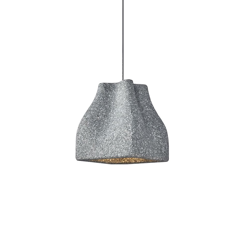Pendantlightie-Creative 1-Light Speckled Wabi Sabi Handmade Pendant Light-Pendants-Beige-