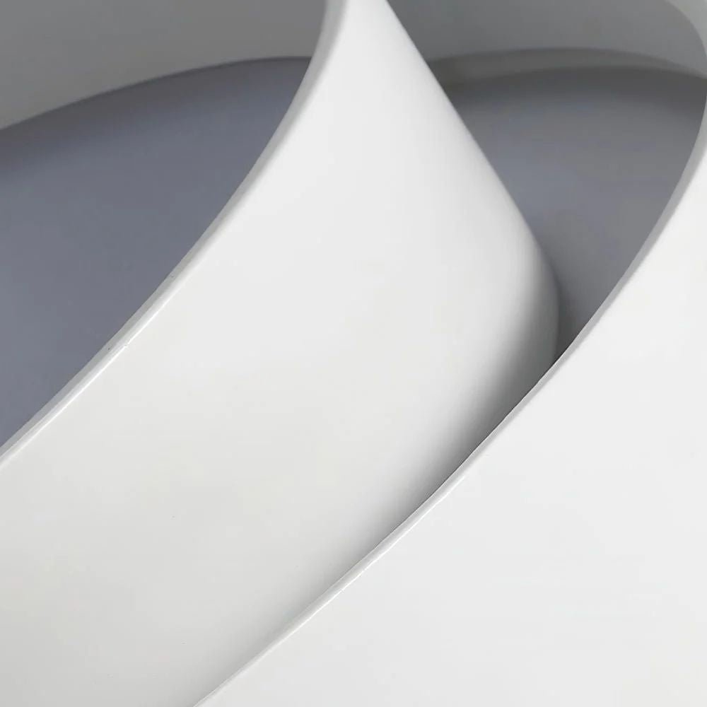Pendantlightie-Creative Concentric Circle Led Ceiling Light-Flush Mount-Cool White Light-White