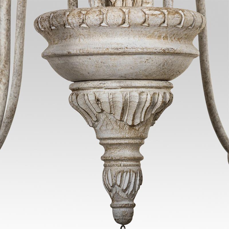 Pendantlightie-Distressed Antique Vintage Chandelier-Chandeliers--