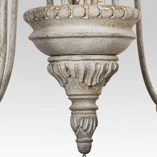 Pendantlightie-Distressed Antique Vintage Chandelier-Chandeliers--