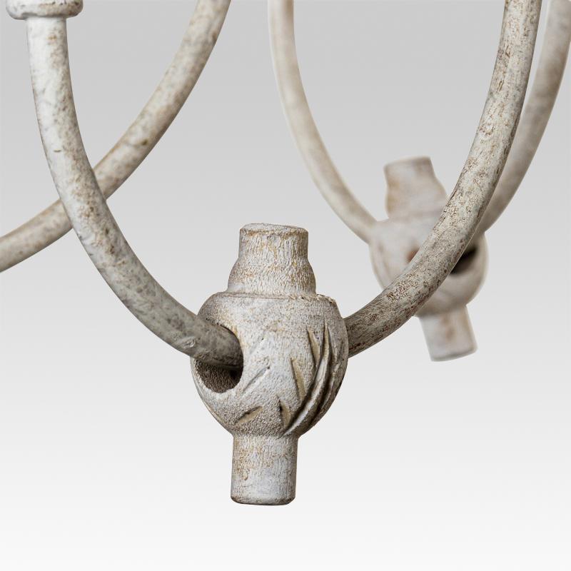 Pendantlightie-Distressed Antique Vintage Chandelier-Chandeliers--