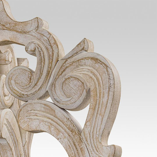 Pendantlightie-Farmhouse 4-Light Wood Cage Chandelier-Chandeliers--