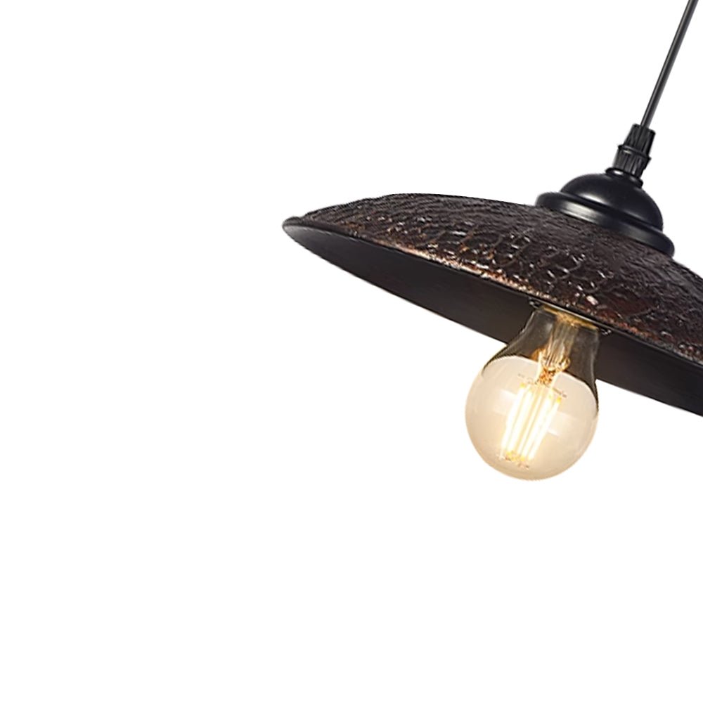 Pendantlightie-Farmhouse Industrial 1-Light Cone Pendant Light For Kitchen-Chandeliers-Small-