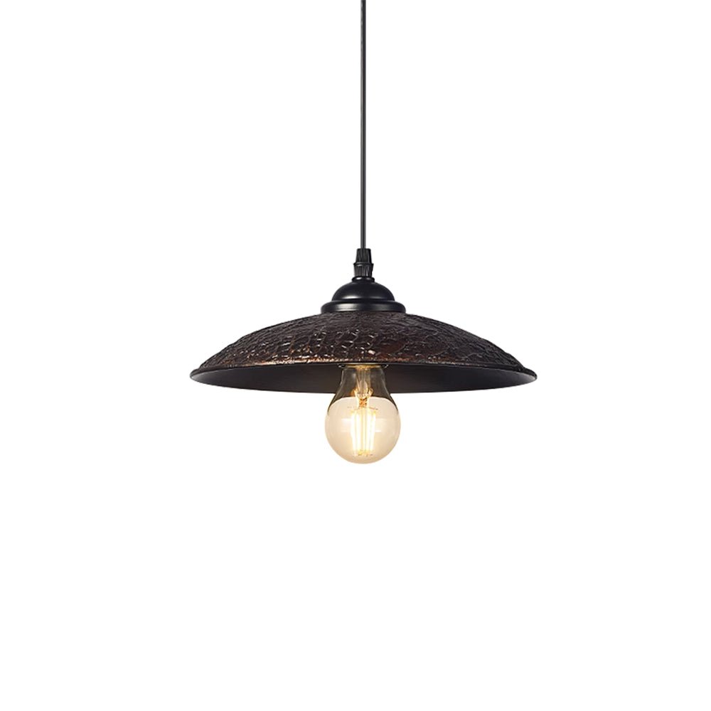 Pendantlightie-Farmhouse Industrial 1-Light Cone Pendant Light For Kitchen-Chandeliers-Small-